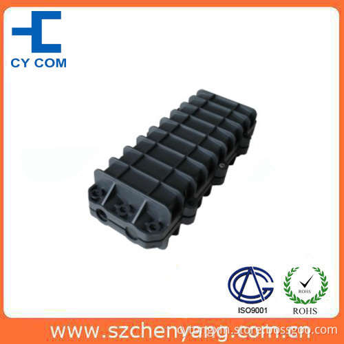 Fiber Optic Closure (In-Line/Horizontal type, 4 ports)